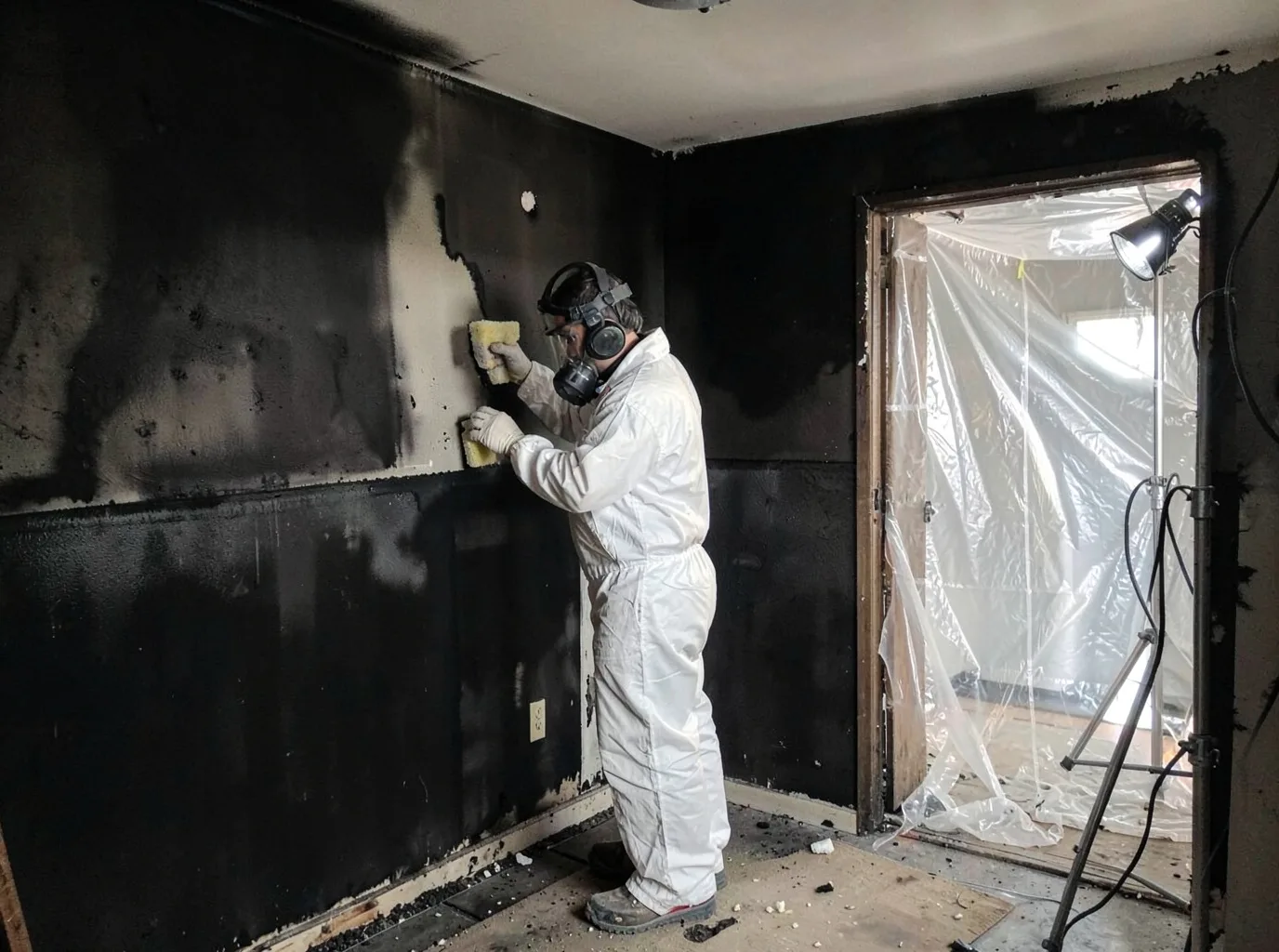 Fire Damage Restoration company in Saffell, AR